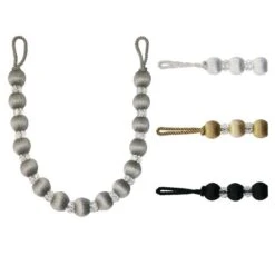 Opulence Platinum Crystal Tieback -Curtain Series 1000076458 alt01