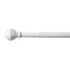 Vintage Ball Extendable Metal Curtain Pole With Rings -Curtain Series 30111981