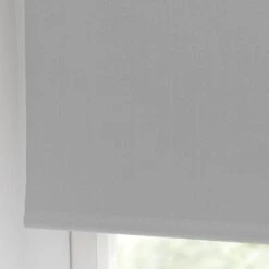Grey Herringbone Blackout Roller Blind -Curtain Series 30128823 alt04