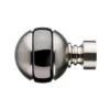 Mix And Match Manhattan Satin Silver Ball Finials Dia. 28mm -Curtain Series 30169824