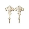 Champagne Pack Of 2 Toulouse Scroll Hooks