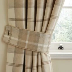 Highland Check Tiebacks 7 Highland Check Tiebacks -Curtain Series 30179564