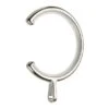 Pack Of 6 Lined 28mm Bay Pole Passover Curtain Rings -Curtain Series 30201526