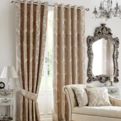 Versailles Eyelet Curtains -Curtain Series 30206316 alt01