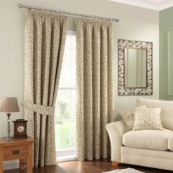Heritage Glava Pencil Pleat Curtains -Curtain Series 30209375 alt01