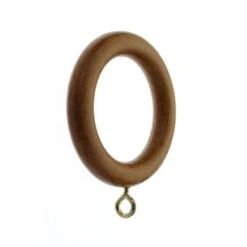 Maine Pack Of 6 28mm Wooden Rings 5 Maine Pack Of 6 28mm Wooden Rings -Curtain Series 30214429