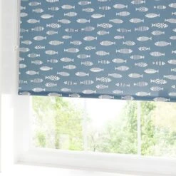 Blue Fish Daylight Moisture Resistant Roller Blind -Curtain Series 30238874 alt04