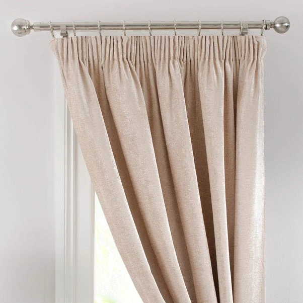 Chenille Thermal Pencil Pleat Door Curtains 12 Chenille Thermal Pencil Pleat Door Curtains - Image 10