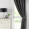 Chenille Thermal Pencil Pleat Door Curtains -Curtain Series 30262195