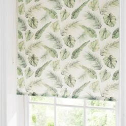 Voyager Green Leaf Moisture Resistant Daylight Roller Blind 40 Voyager Green Leaf Moisture Resistant Daylight Roller Blind -Curtain Series 30437527 alt04