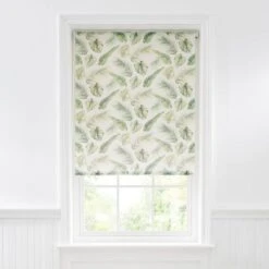Voyager Green Leaf Moisture Resistant Daylight Roller Blind 24 Voyager Green Leaf Moisture Resistant Daylight Roller Blind -Curtain Series 30437530 alt02
