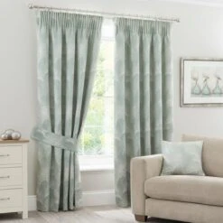 Feathers Pencil Pleat Curtains -Curtain Series 30563318 alt01