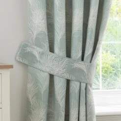 Feathers Duck Egg Tiebacks