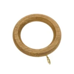 Ashton Wooden Curtain Rings Dia. 28mm -Curtain Series 30567005