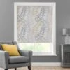 Leah Leaf Ochre Blackout Roller Blind -Curtain Series 30634076