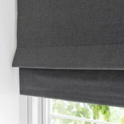 Linen Mix Blackout Roman Blind -Curtain Series 30646056 alt04