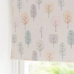 Sweet Trees Pink Blackout Roller Blind -Curtain Series 30646092 alt04