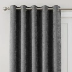 Chenille Thermal Eyelet Door Curtains -Curtain Series 30649588 alt01