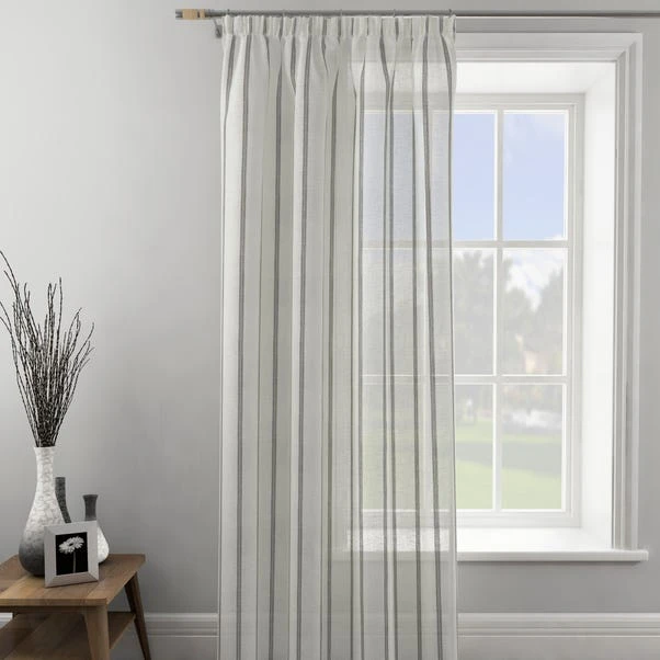 Boucle Stripe Tape Top Single Voile Panel 16 Boucle Stripe Tape Top Single Voile Panel - Image 14