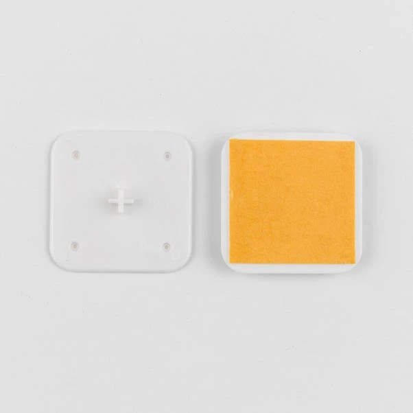 Easy Stick White Roller Blind Brackets 3 Easy Stick White Roller Blind Brackets