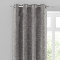 Abstract Chenille Eyelet Curtains -Curtain Series 30668134