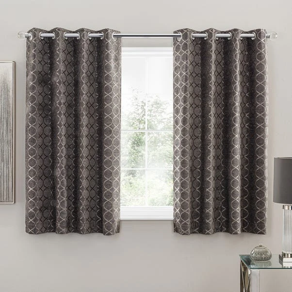 Chenille Ogee Eyelet Curtains 8 Chenille Ogee Eyelet Curtains - Image 6
