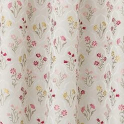 Fleur Floral Jacquard Eyelet Curtains -Curtain Series 30671066 alt02