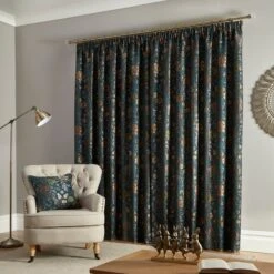 Betsy Chenille Jacquard Pencil Pleat Curtains -Curtain Series 30671947 alt04