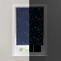 Glow In The Dark Stars Cordless Blackout Roller Blind -Curtain Series 30672562 alt08
