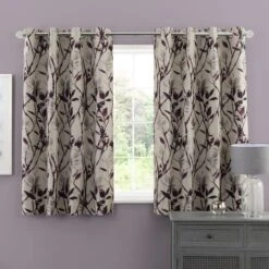 Zen Jacquard Eyelet Curtains -Curtain Series 30672652 alt05