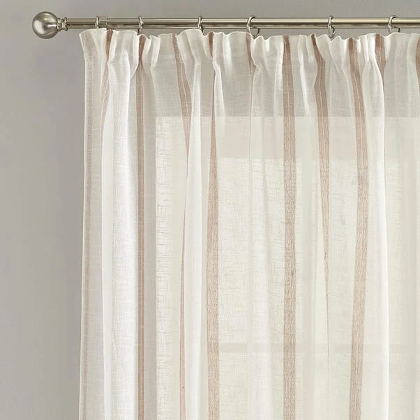 Boucle Stripe Tape Top Single Voile Panel 11 Boucle Stripe Tape Top Single Voile Panel - Image 9