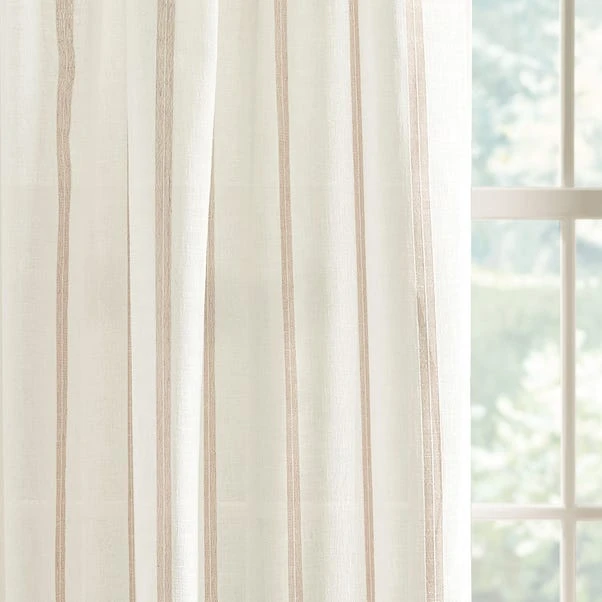 Boucle Stripe Tape Top Single Voile Panel 13 Boucle Stripe Tape Top Single Voile Panel - Image 11