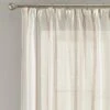 Boucle Stripe Tape Top Single Voile Panel -Curtain Series 30672858
