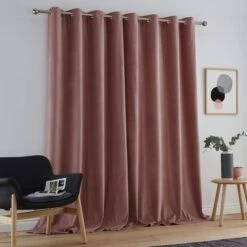 Peyton Velvet Eyelet Curtains -Curtain Series 30673109 alt04