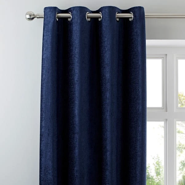 Chenille Eyelet Curtains 3 Chenille Eyelet Curtains