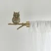 Pair Of Owl Finials -Curtain Series 30687664