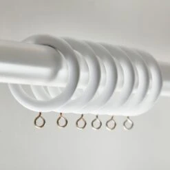 Ashton Wooden Curtain Rings Dia. 28mm -Curtain Series 30687676