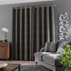 Alexandria Stripe Eyelet Curtains -Curtain Series 30689797 alt04