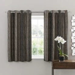 Alexandria Stripe Eyelet Curtains -Curtain Series 30689799 alt05