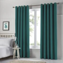 Tyla Blackout Eyelet Curtains -Curtain Series 30690194 alt01