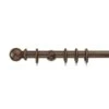 Swish Sherwood Fixed Wooden Curtain Pole With Rings -Curtain Series 30695541