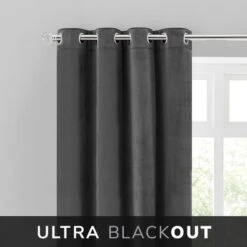 Isla Ultra Blackout Eyelet Curtains -Curtain Series 30710372