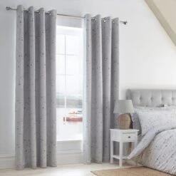 Padstow Blackout Eyelet Curtains -Curtain Series 30715817 alt01