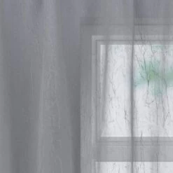 Crushed Slot Top Single Voile Panel -Curtain Series 30716588 alt02