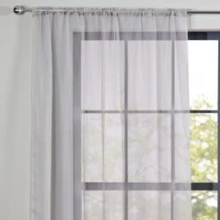Sheer Elegance Slot Top Voile Panel -Curtain Series 30716597