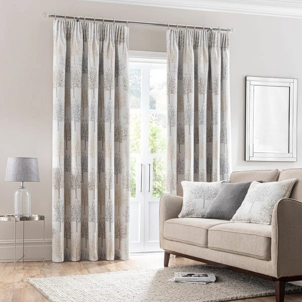 Jacquard Trees Pencil Pleat Curtains 20 Jacquard Trees Pencil Pleat Curtains - Image 18