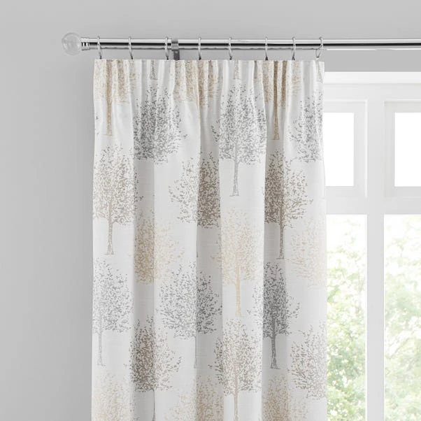 Jacquard Trees Pencil Pleat Curtains 11 Jacquard Trees Pencil Pleat Curtains - Image 9