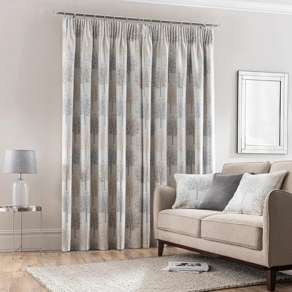 Jacquard Trees Pencil Pleat Curtains 14 Jacquard Trees Pencil Pleat Curtains - Image 12
