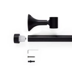 Trinity Metal Eyelet Bay Curtain Pole -Curtain Series 30719241 alt01