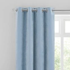 Margot Matt Velour Eyelet Curtains -Curtain Series 30719772